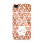 Personalised Copper Initials Apple iPhone 4s Case