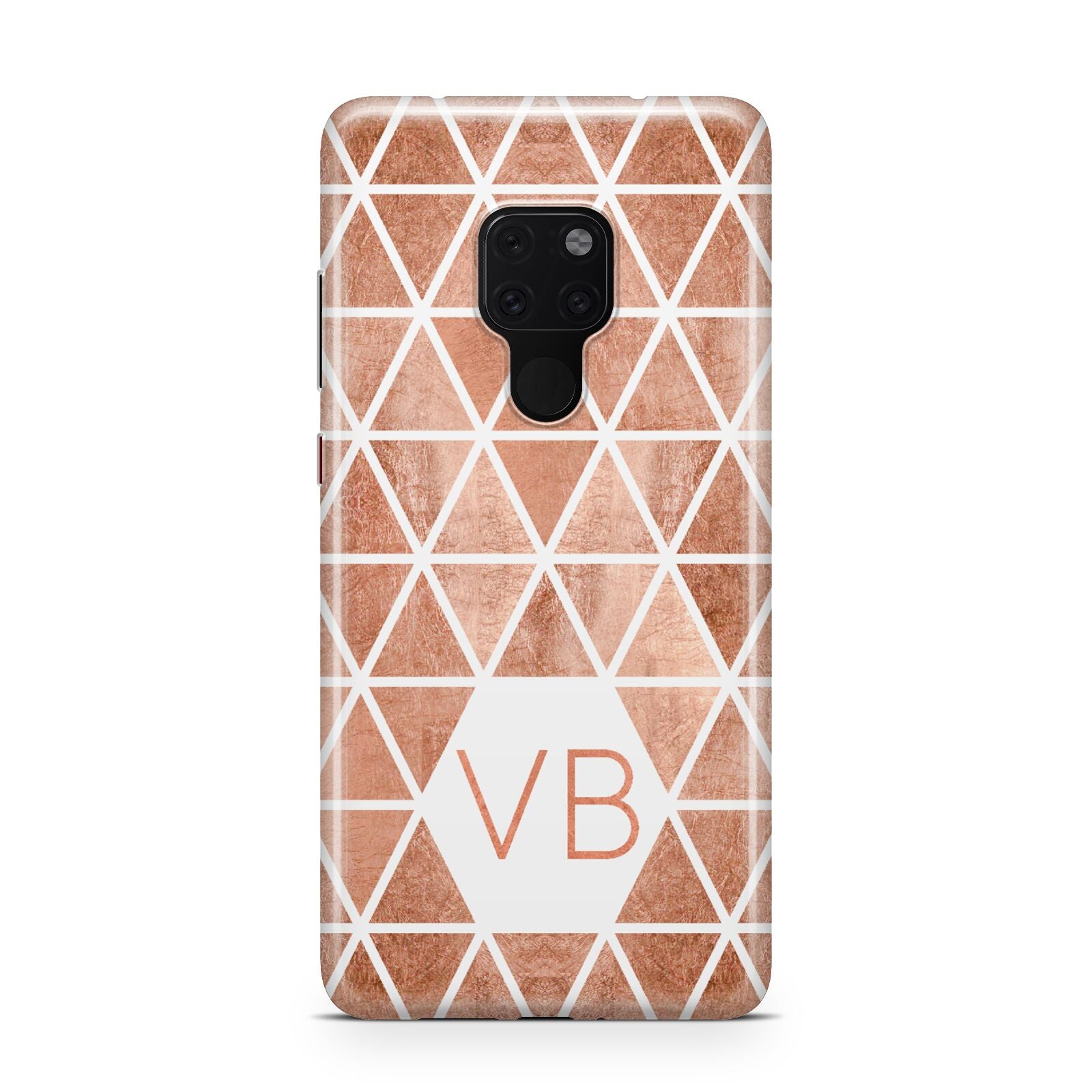 Personalised Copper Initials Huawei Mate 20 Phone Case