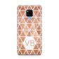 Personalised Copper Initials Huawei Mate 20X Phone Case