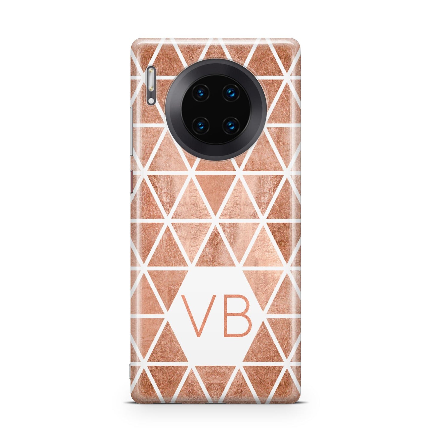 Personalised Copper Initials Huawei Mate 30 Pro Phone Case