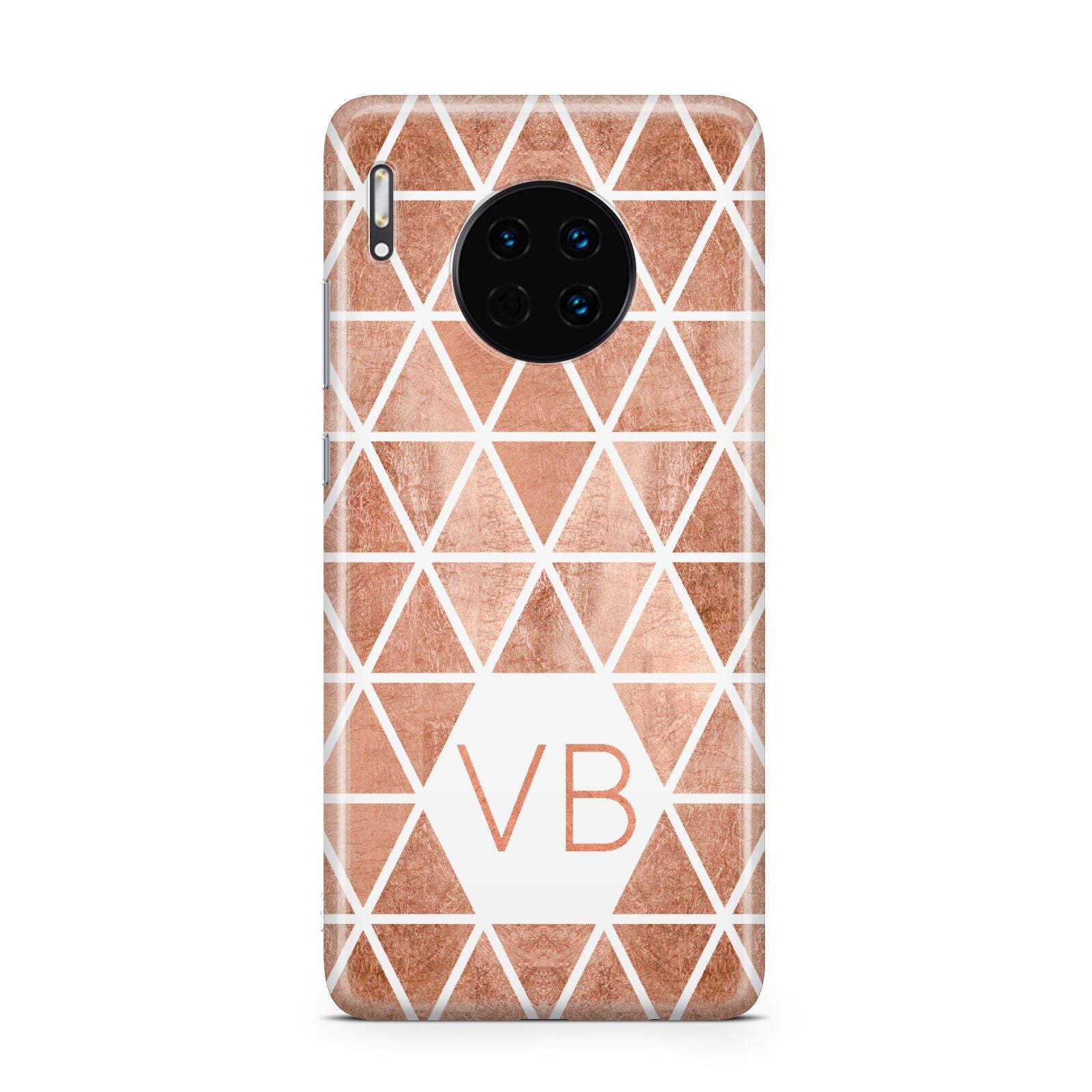 Personalised Copper Initials Huawei Mate 30