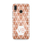 Personalised Copper Initials Huawei Nova 3 Phone Case