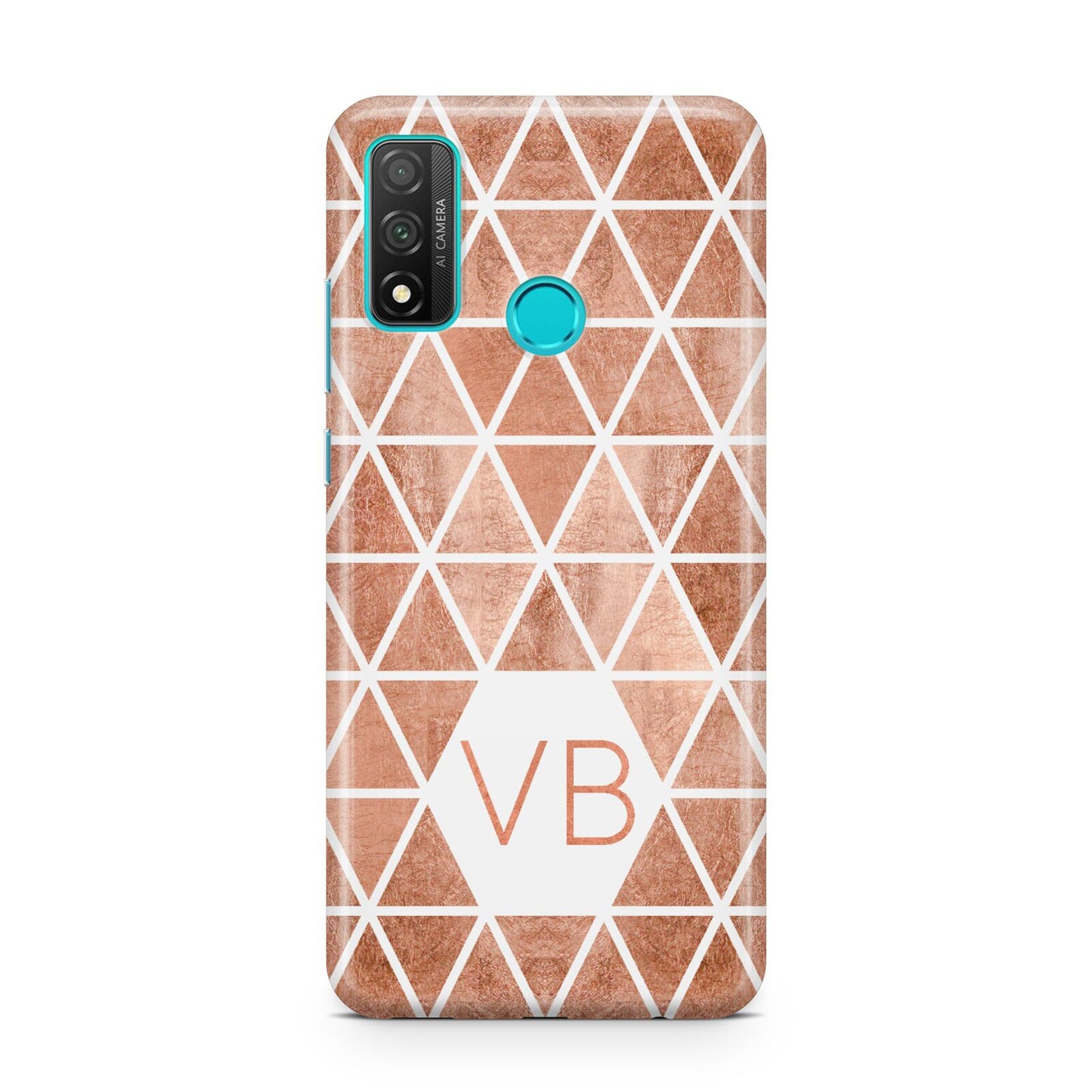 Personalised Copper Initials Huawei P Smart 2020