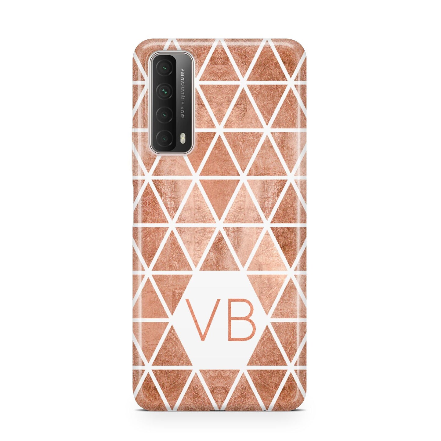 Personalised Copper Initials Huawei P Smart 2021