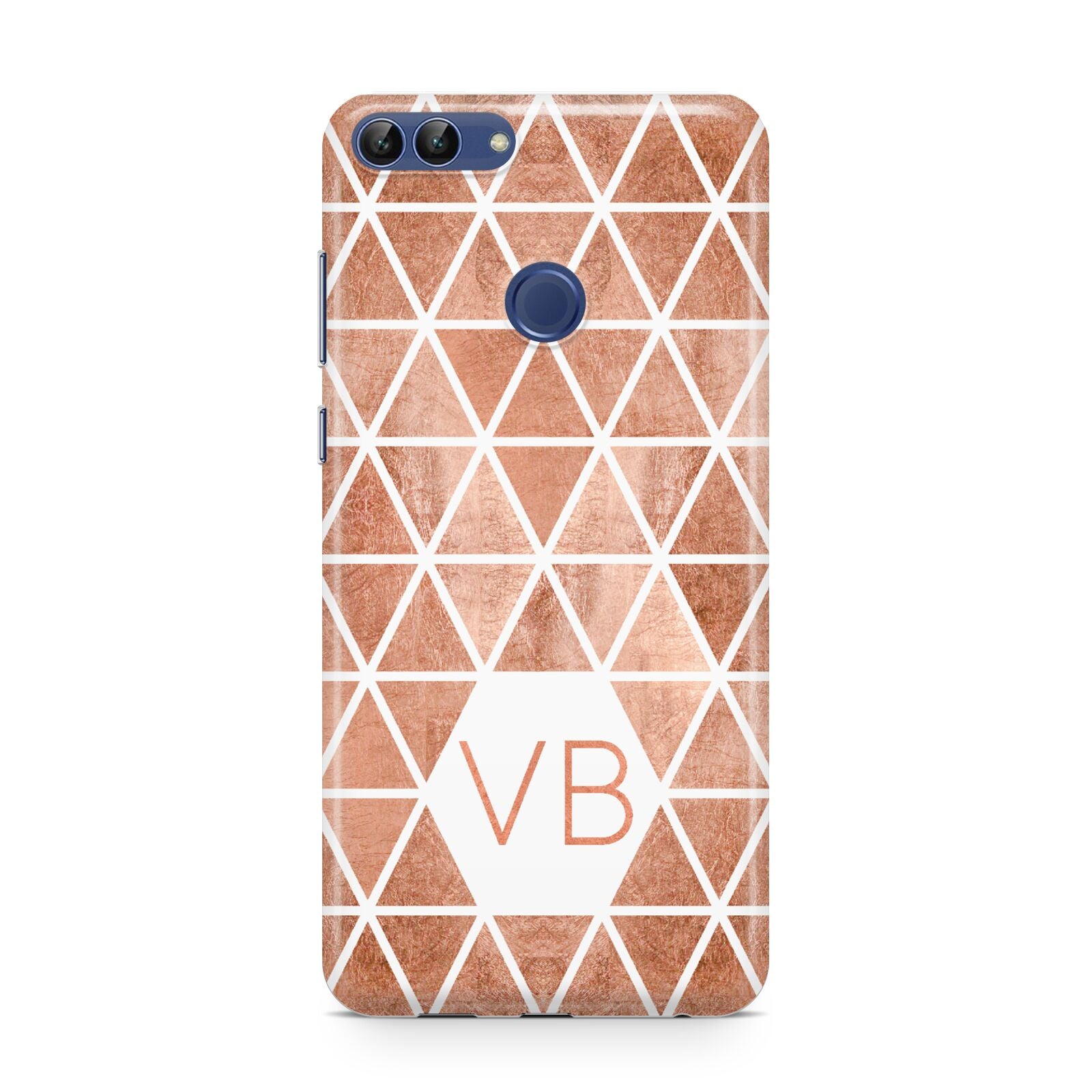 Personalised Copper Initials Huawei P Smart Case