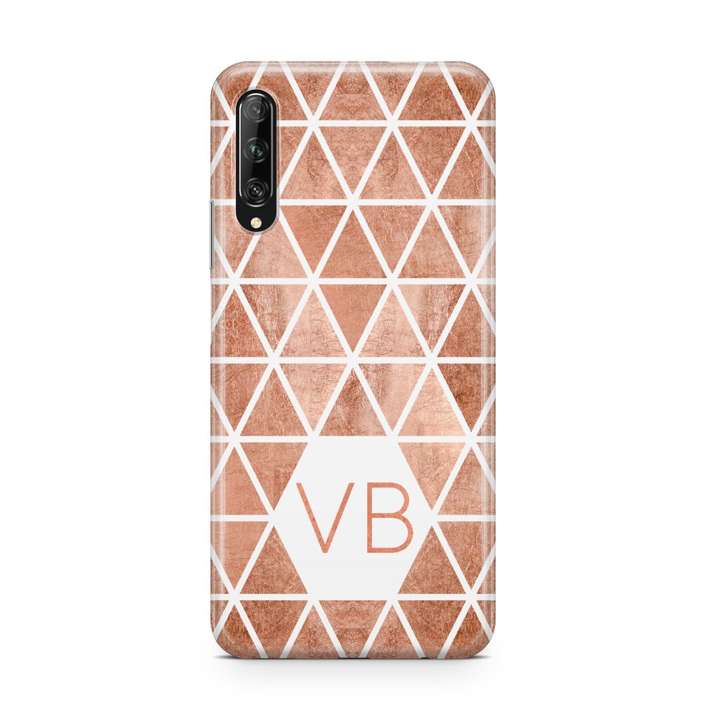 Personalised Copper Initials Huawei P Smart Pro 2019