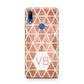 Personalised Copper Initials Huawei P Smart Z