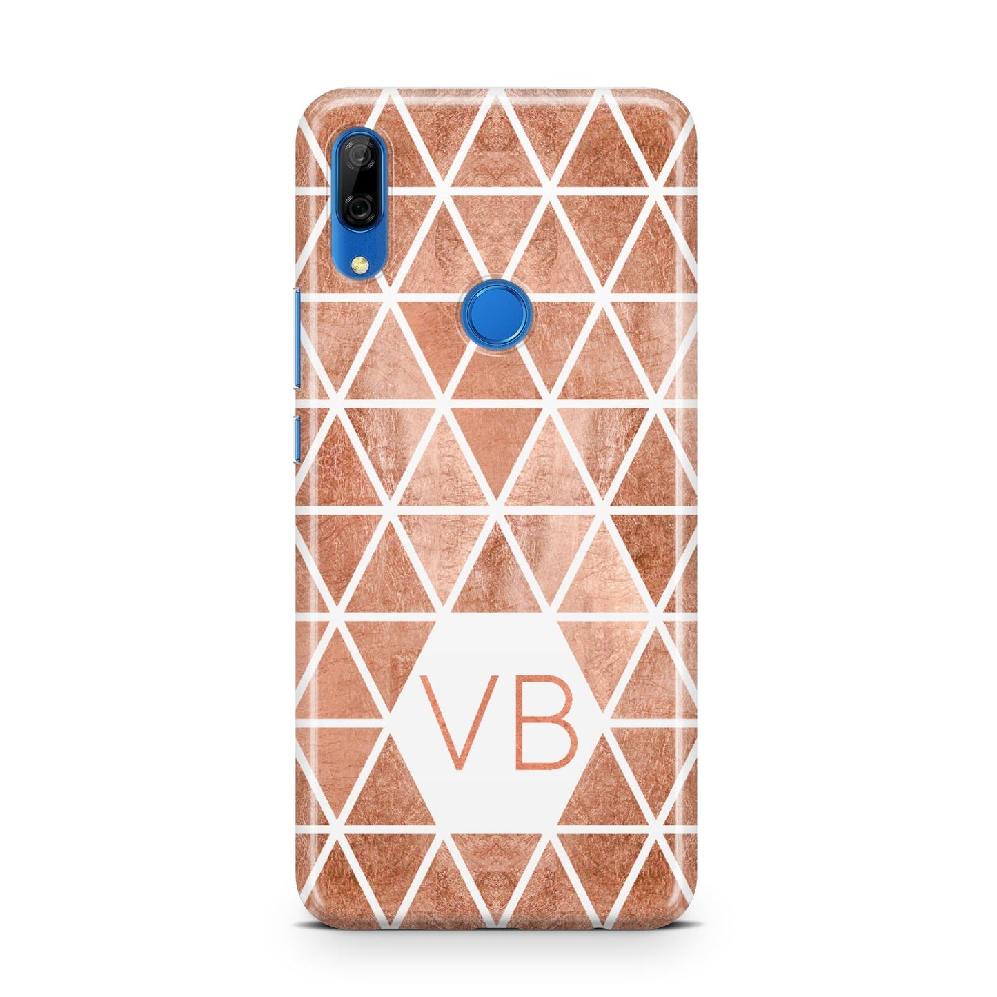 Personalised Copper Initials Huawei P Smart Z