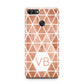 Personalised Copper Initials Huawei Y9 2018
