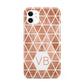 Personalised Copper Initials iPhone 11 3D Tough Case