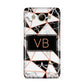 Personalised Copper Marble Initials Huawei Y3 2017
