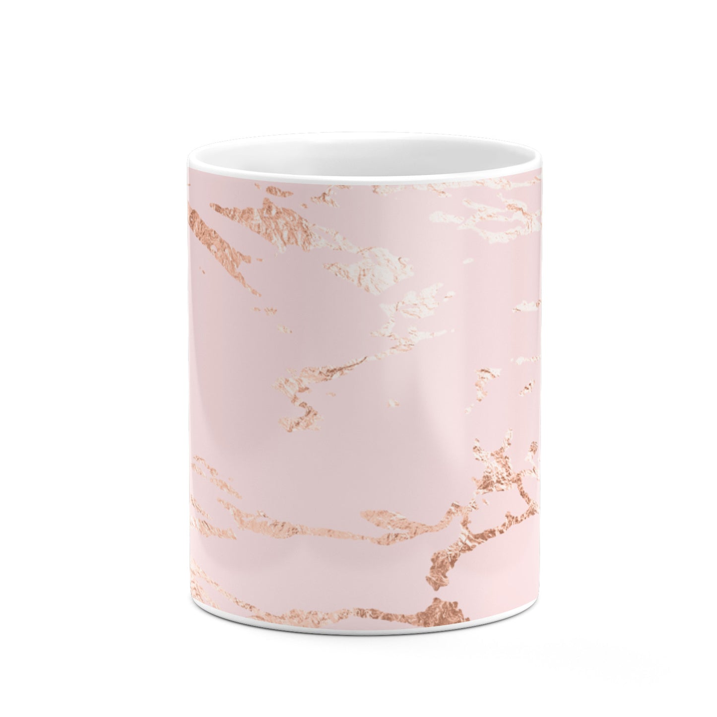 Personalised Copper Pink Marble 10oz Mug Alternative Image 7