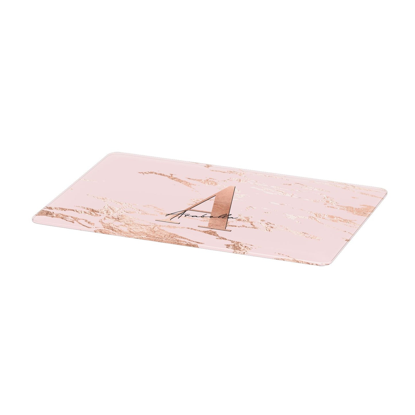 Personalised Copper Pink Marble Apple MacBook Case Only