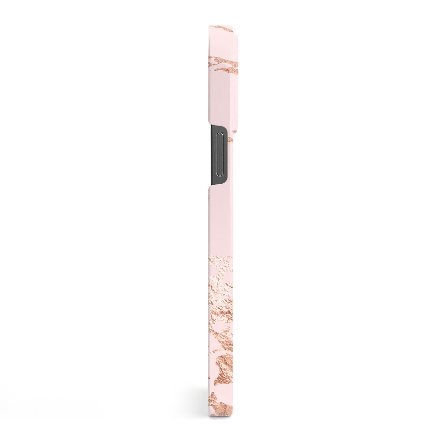 Personalised Copper Pink Marble iPhone 13 Pro Max Side Image 3D Snap Case