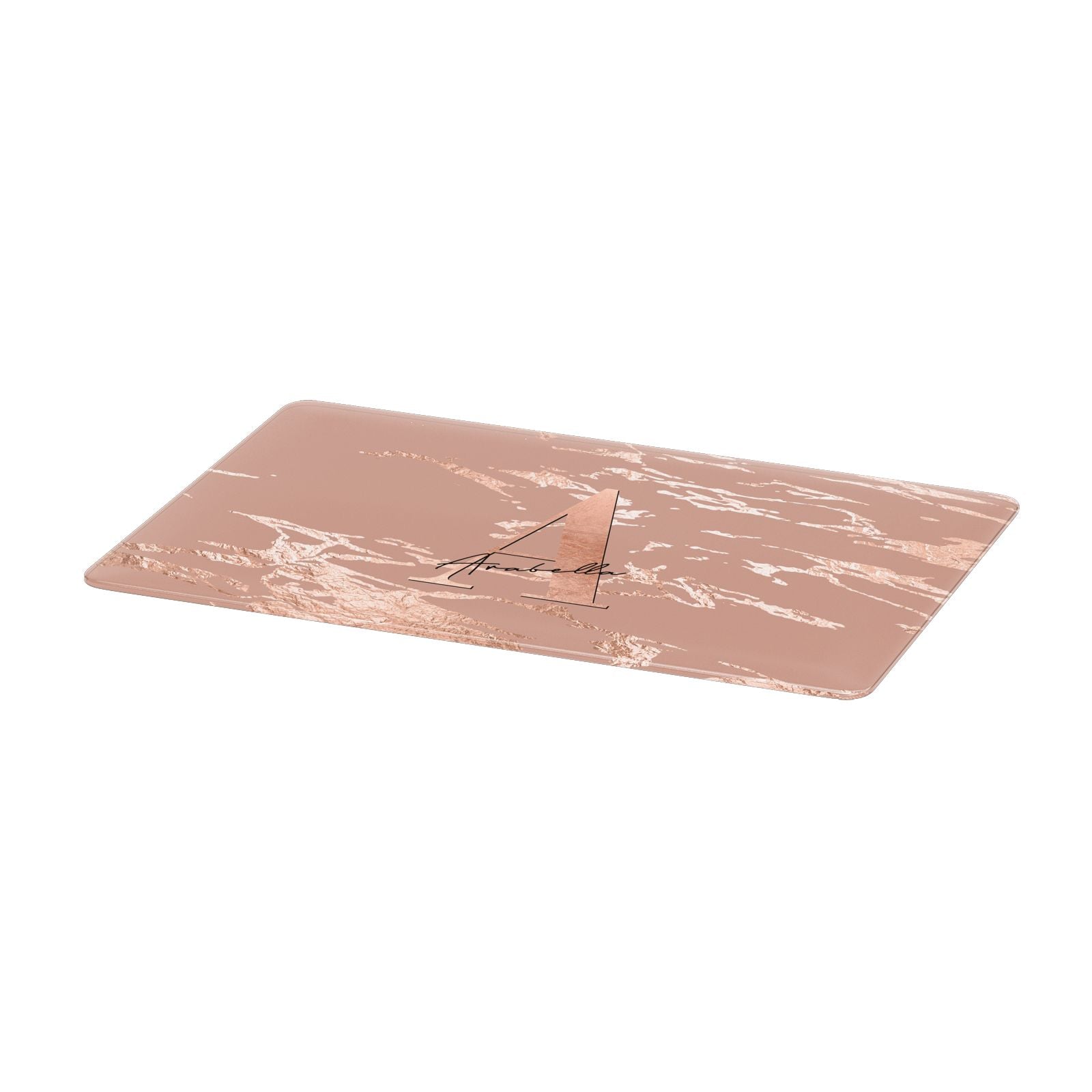 Personalised Copper Taupe Marble Apple MacBook Case Only