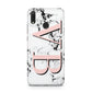 Personalised Coral Malble Initials Huawei Y9 2019