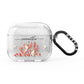 Personalised Coral Reef Name AirPods Glitter Case 3rd Gen