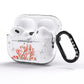 Personalised Coral Reef Name AirPods Pro Glitter Case Side Image