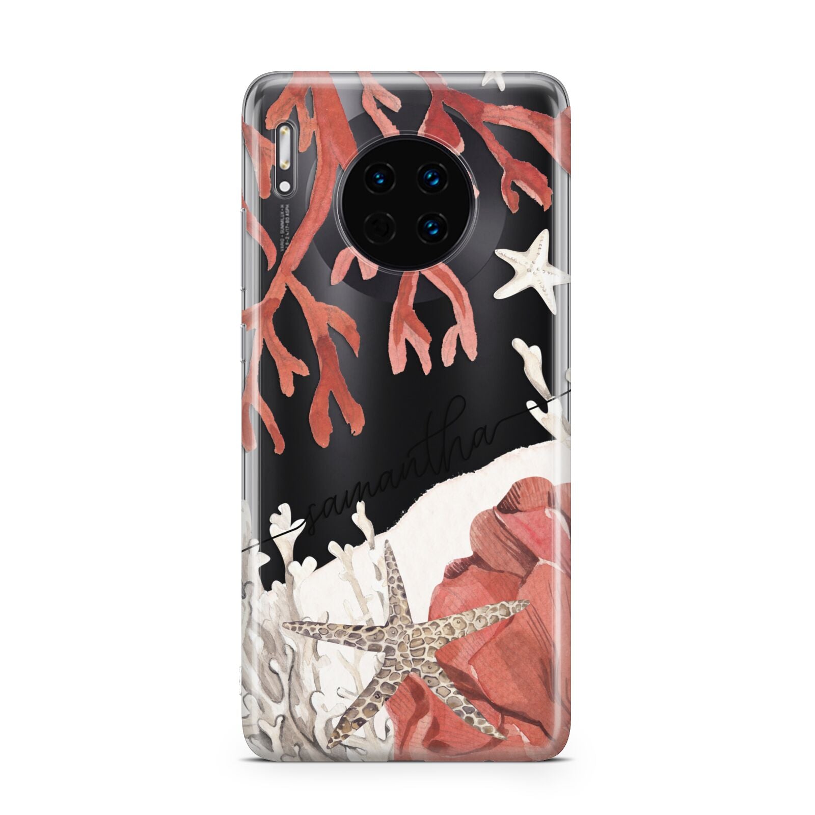 Personalised Coral Reef Name Huawei Mate 30