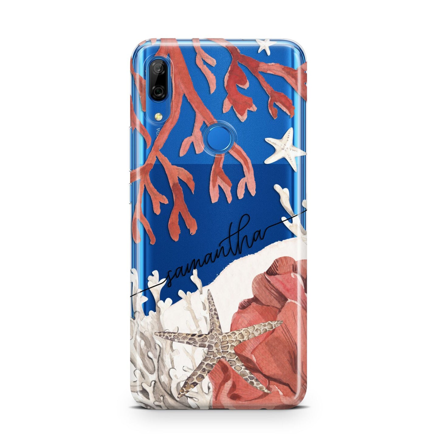 Personalised Coral Reef Name Huawei P Smart Z