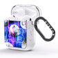 Personalised Cosmic AirPods Glitter Case Side Image