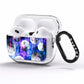 Personalised Cosmic AirPods Pro Clear Case Side Image