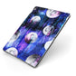 Personalised Cosmic Apple iPad Case on Grey iPad Side View