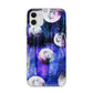Personalised Cosmic Apple iPhone 11 in White with Bumper Case