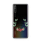 Personalised Couples Wreath Huawei Enjoy 10s Phone Case