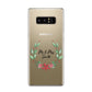 Personalised Couples Wreath Samsung Galaxy S8 Case