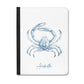 Personalised Crab Apple iPad Leather Folio Case