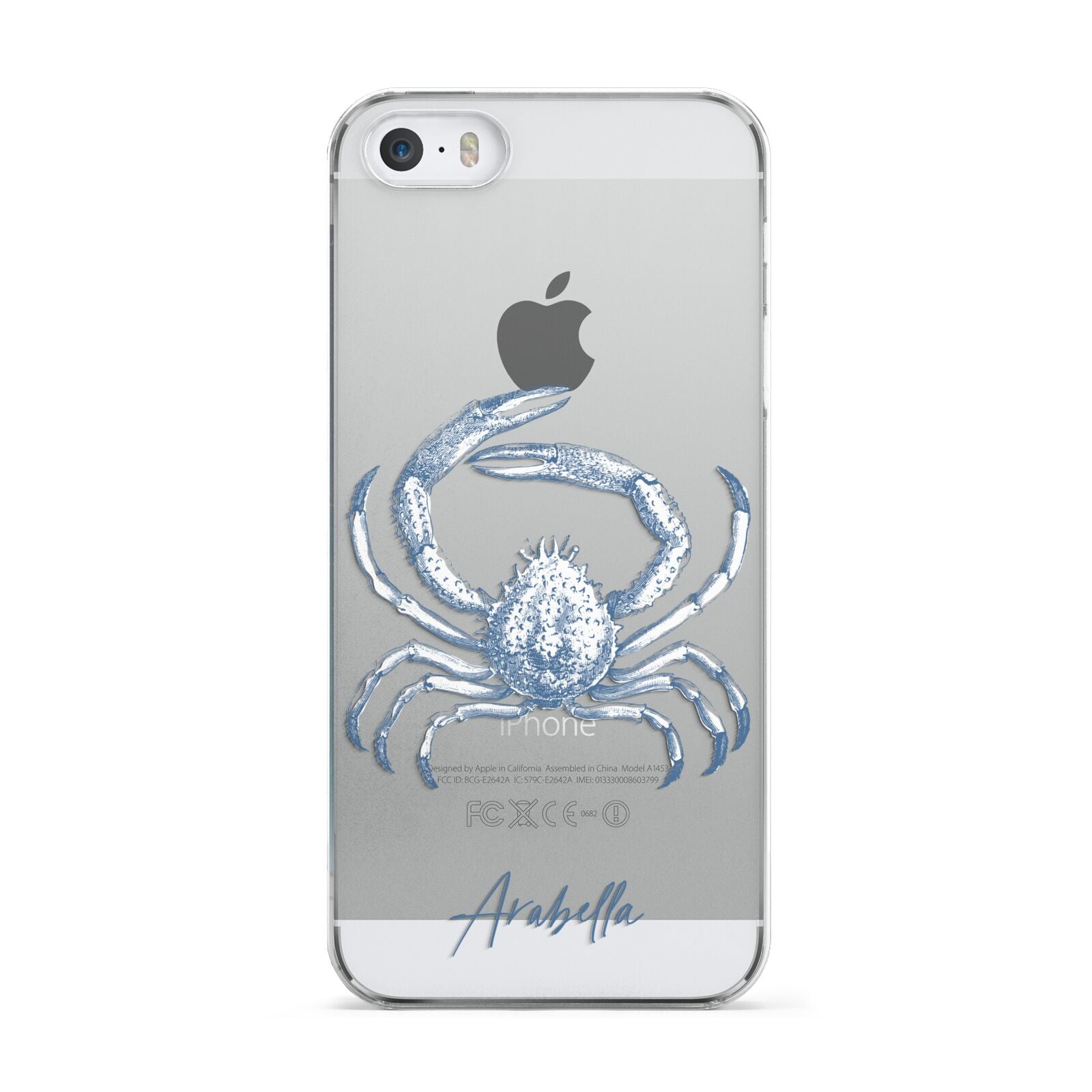 Personalised Crab Apple iPhone 5 Case