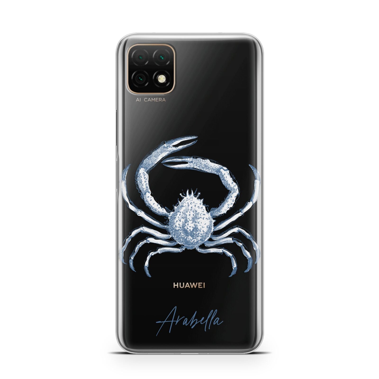 Personalised Crab Huawei Enjoy 20 Phone Case