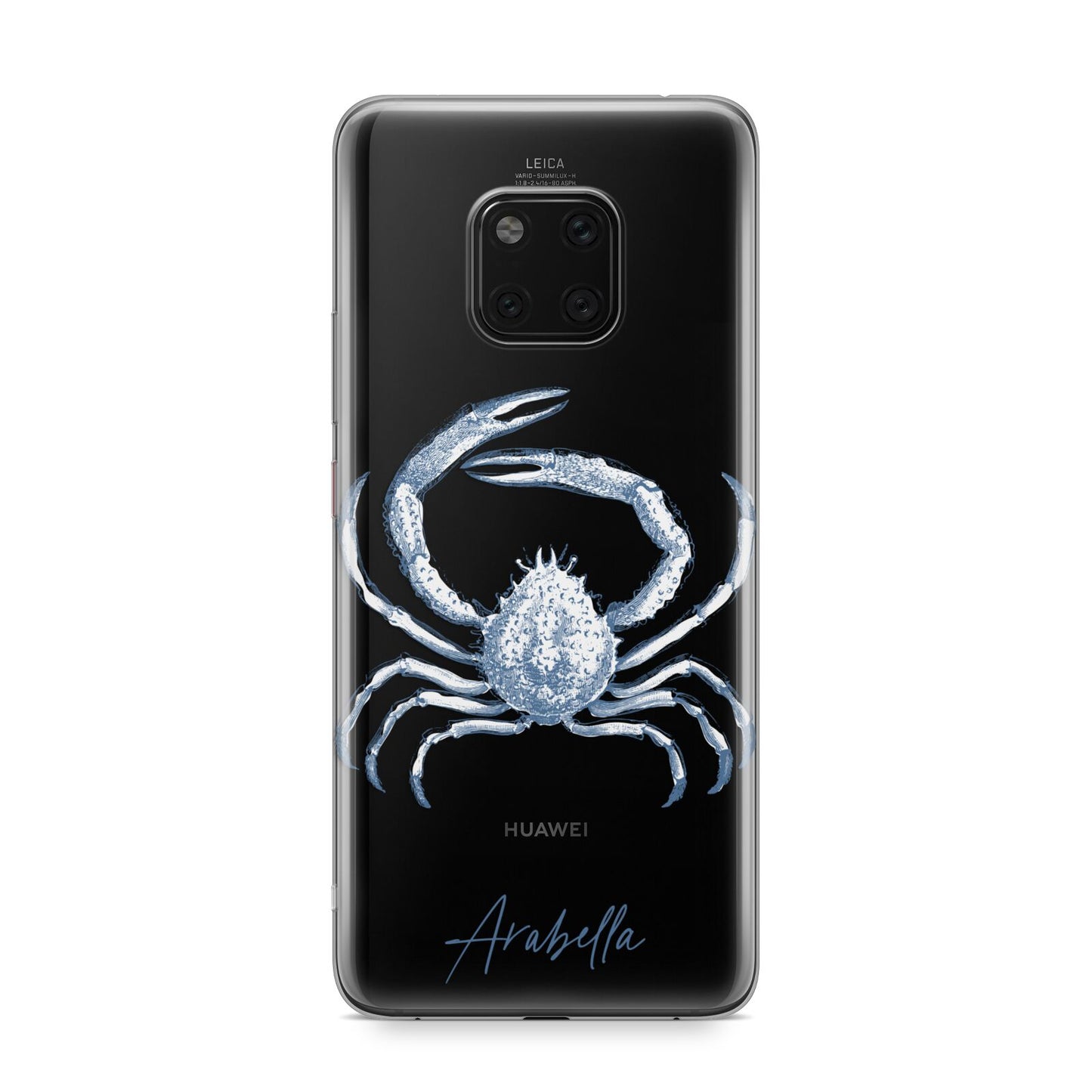 Personalised Crab Huawei Mate 20 Pro Phone Case