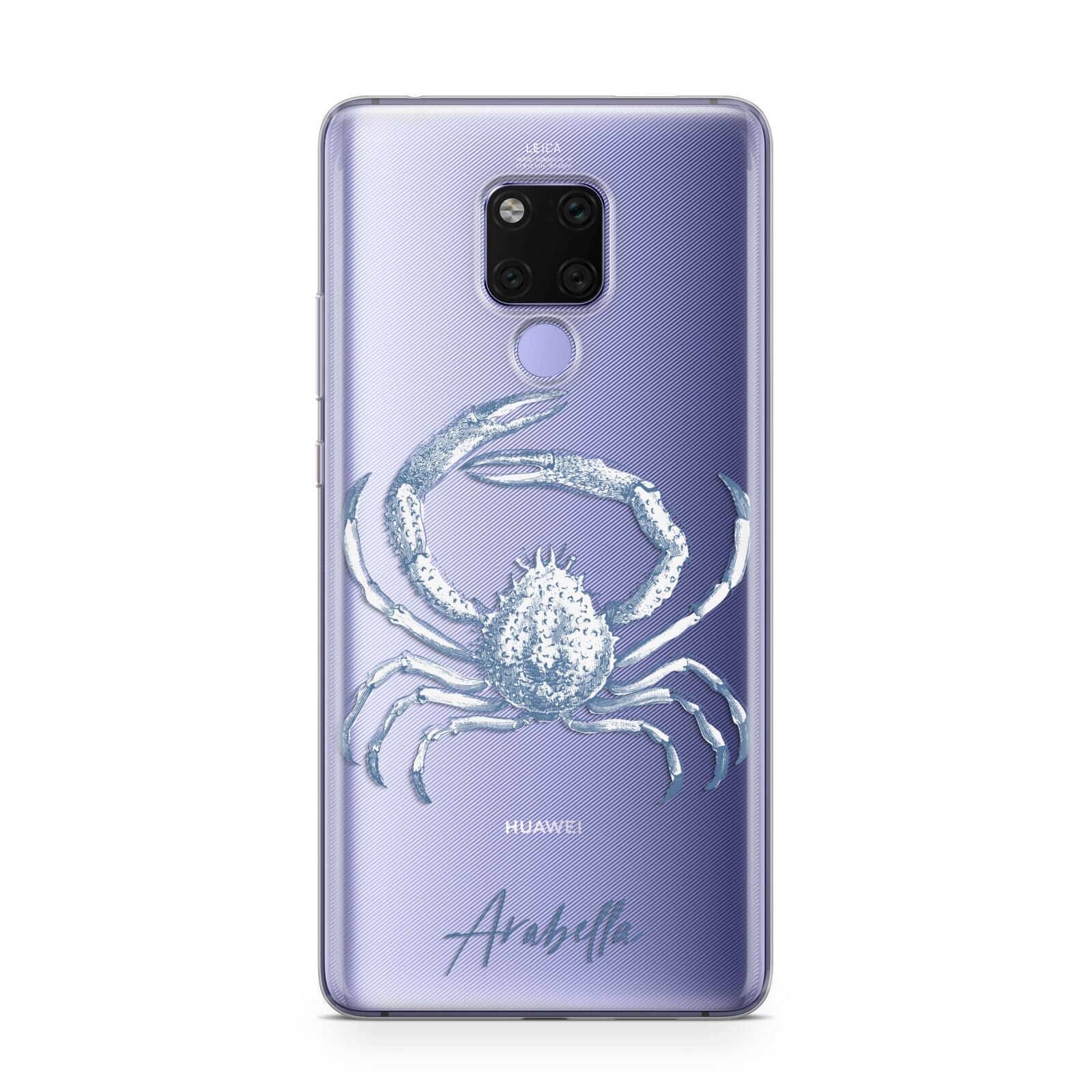 Personalised Crab Huawei Mate 20X Phone Case