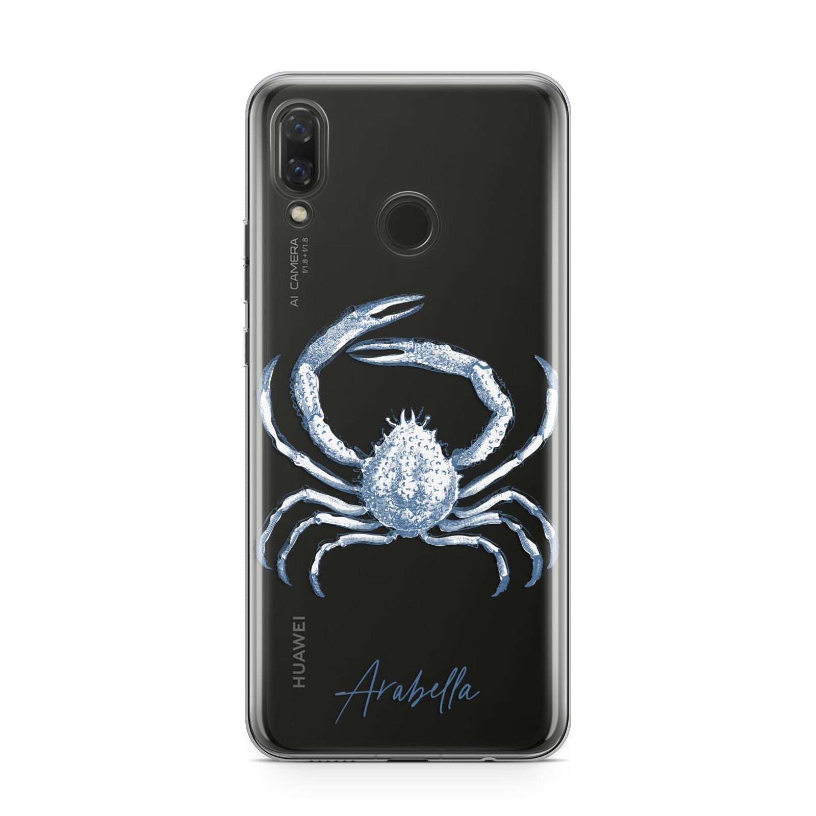 Personalised Crab Huawei Nova 3 Phone Case