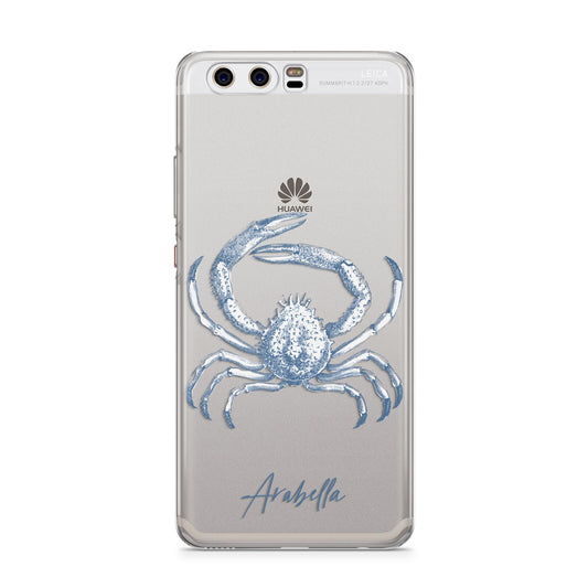 Personalised Crab Huawei P10 Phone Case