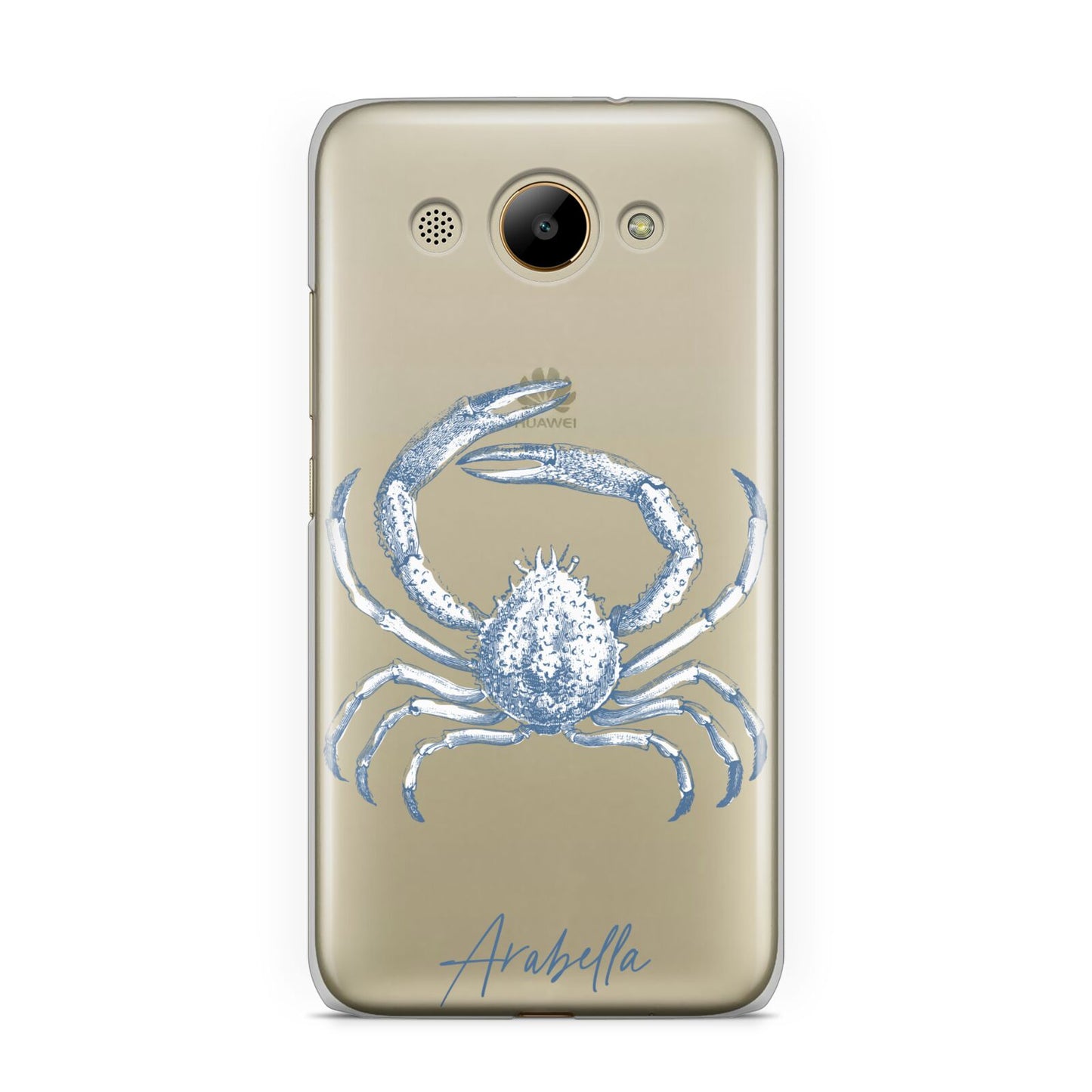 Personalised Crab Huawei Y3 2017