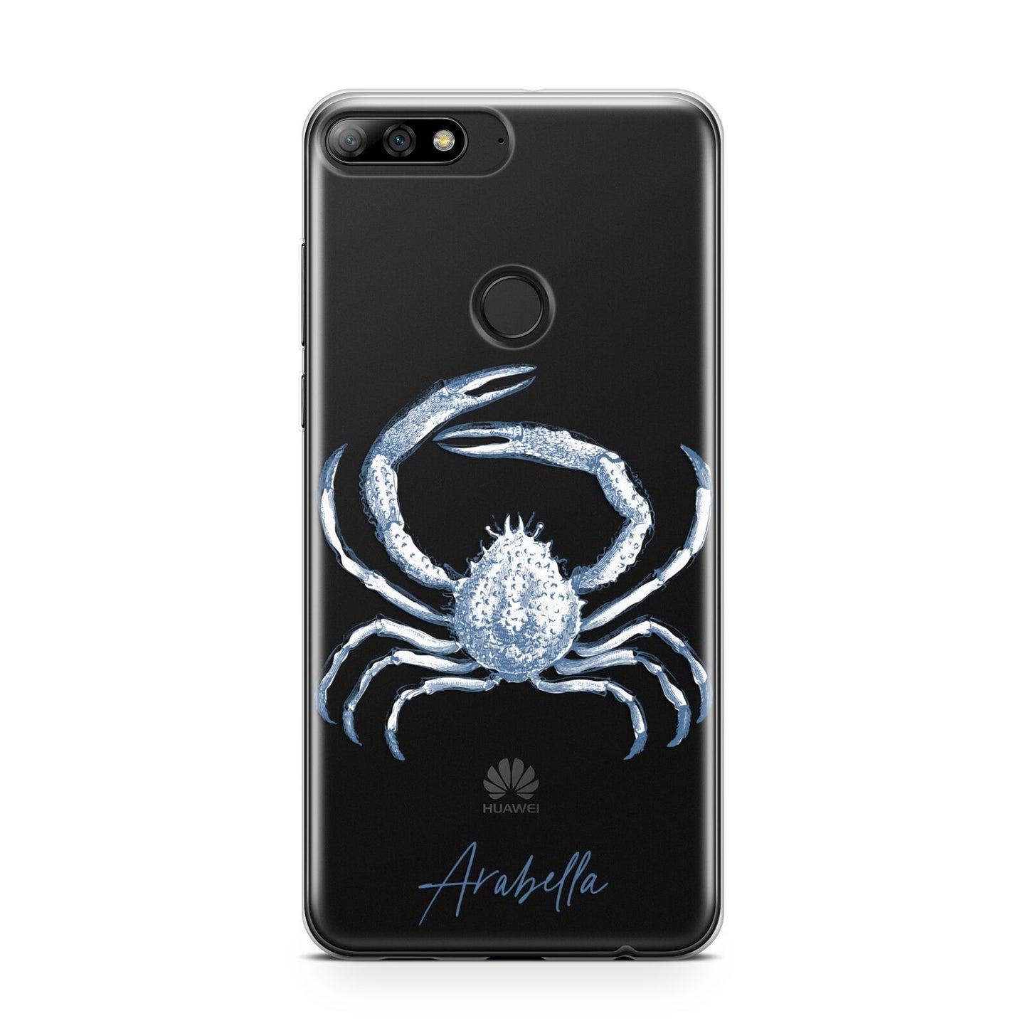 Personalised Crab Huawei Y7 2018