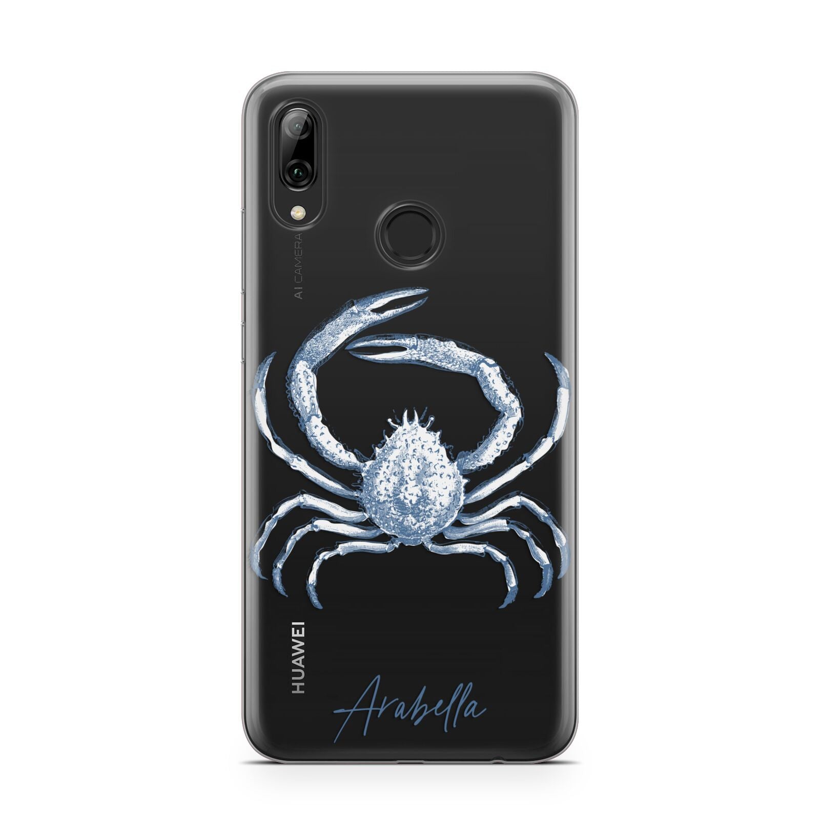 Personalised Crab Huawei Y7 2019