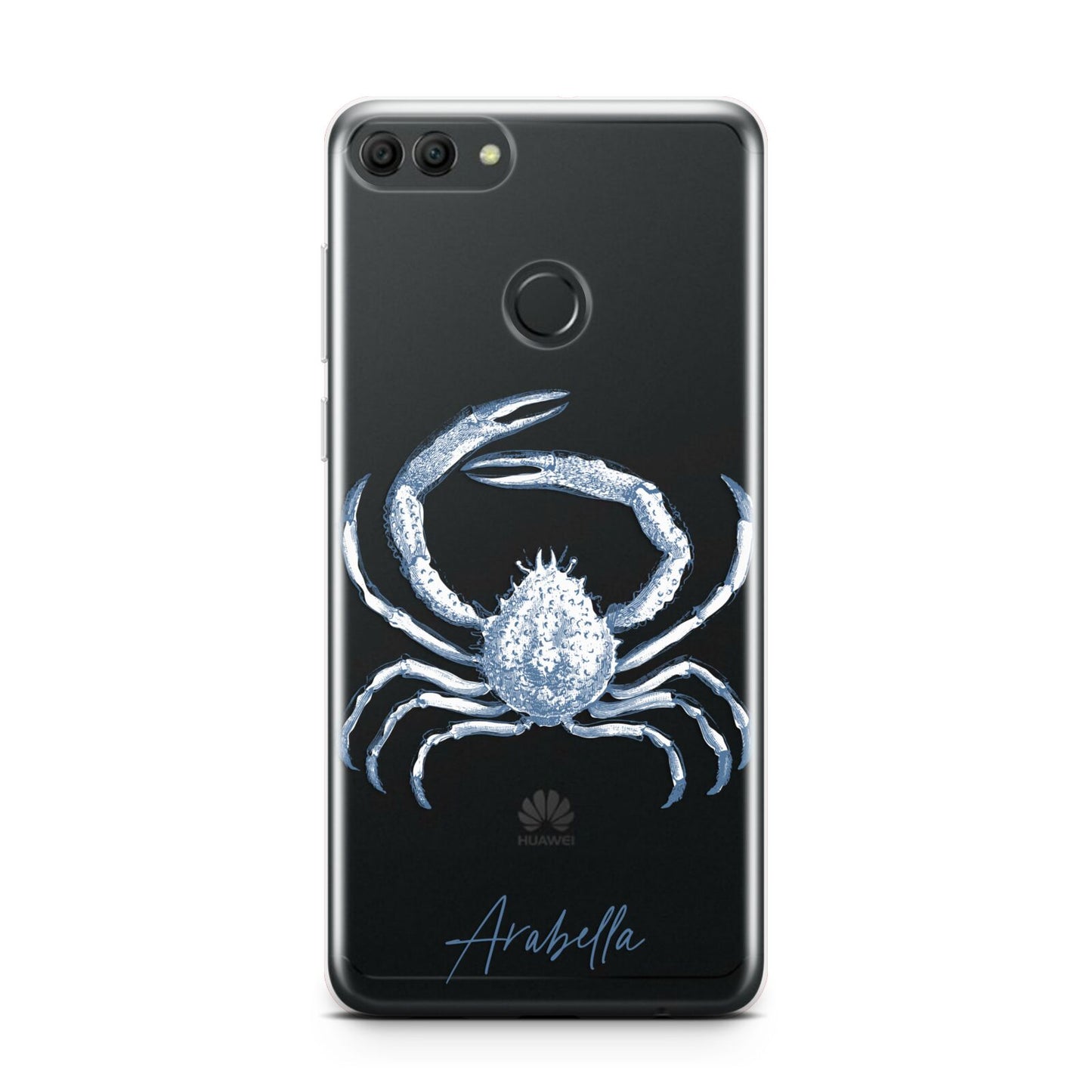 Personalised Crab Huawei Y9 2018