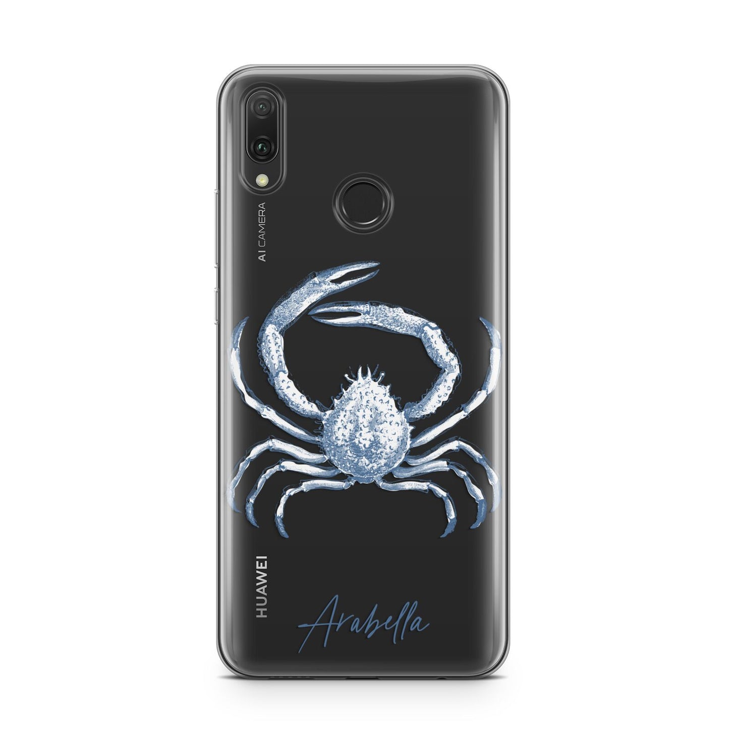 Personalised Crab Huawei Y9 2019