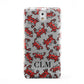 Personalised Crab Initials Clear Samsung Galaxy Note 3 Case
