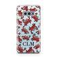 Personalised Crab Initials Clear Samsung Galaxy S10E Case