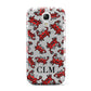 Personalised Crab Initials Clear Samsung Galaxy S4 Mini Case
