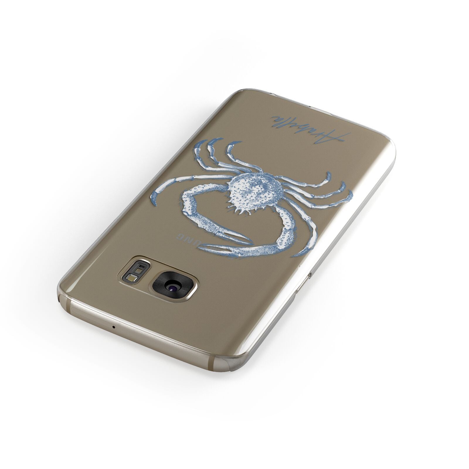 Personalised Crab Samsung Galaxy Case Front Close Up