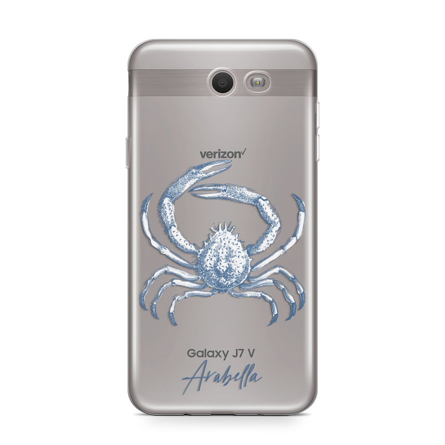 Personalised Crab Samsung Galaxy J7 2017 Case