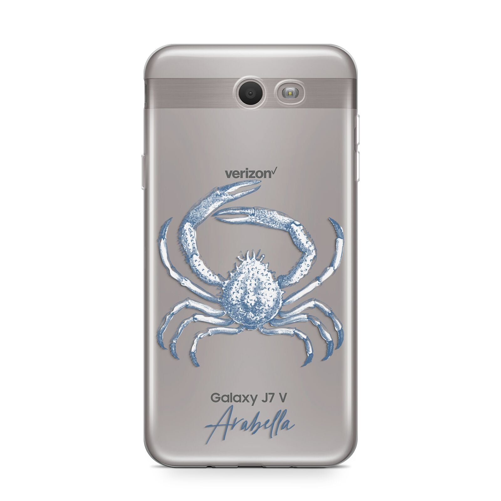 Personalised Crab Samsung Galaxy J7 2017 Case