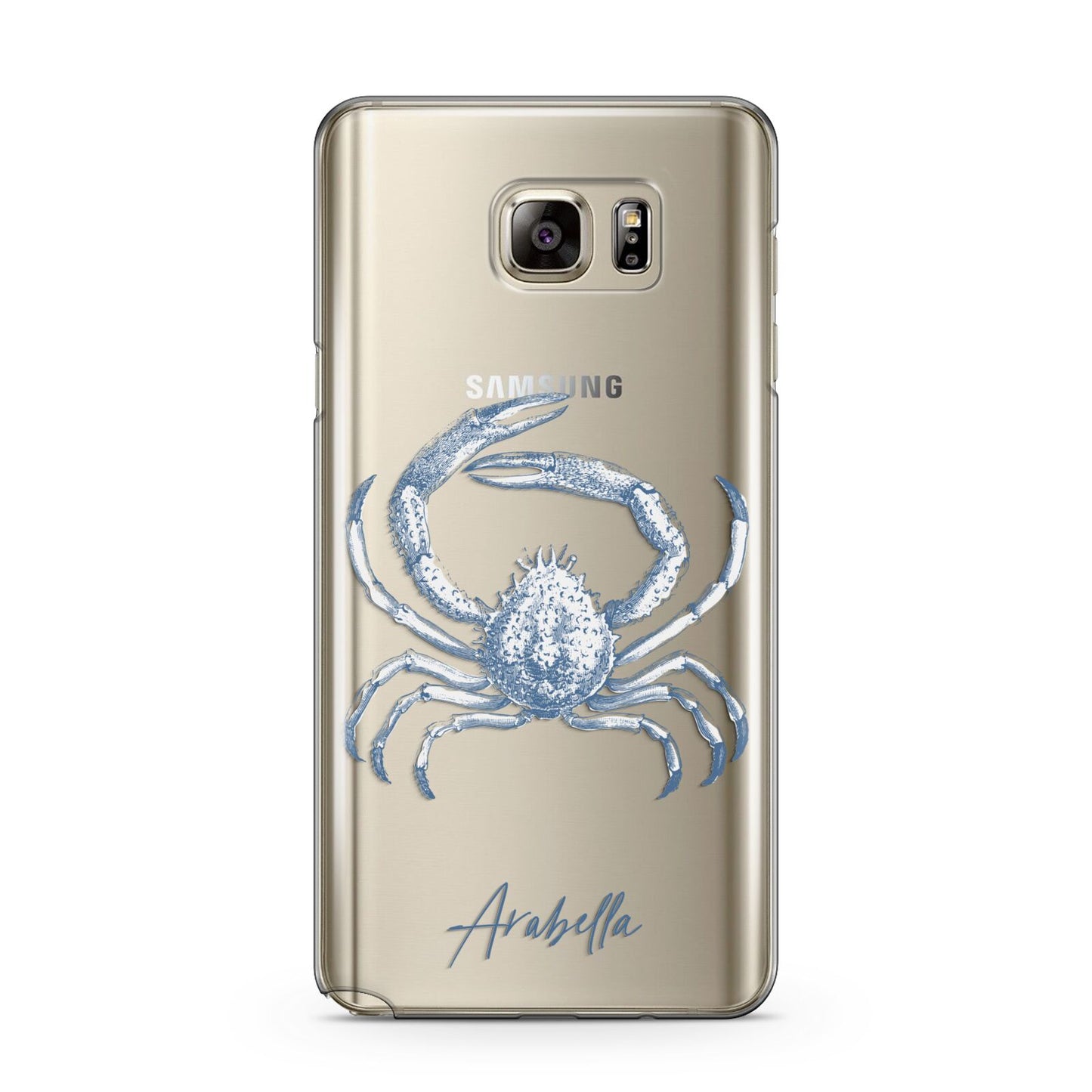 Personalised Crab Samsung Galaxy Note 5 Case