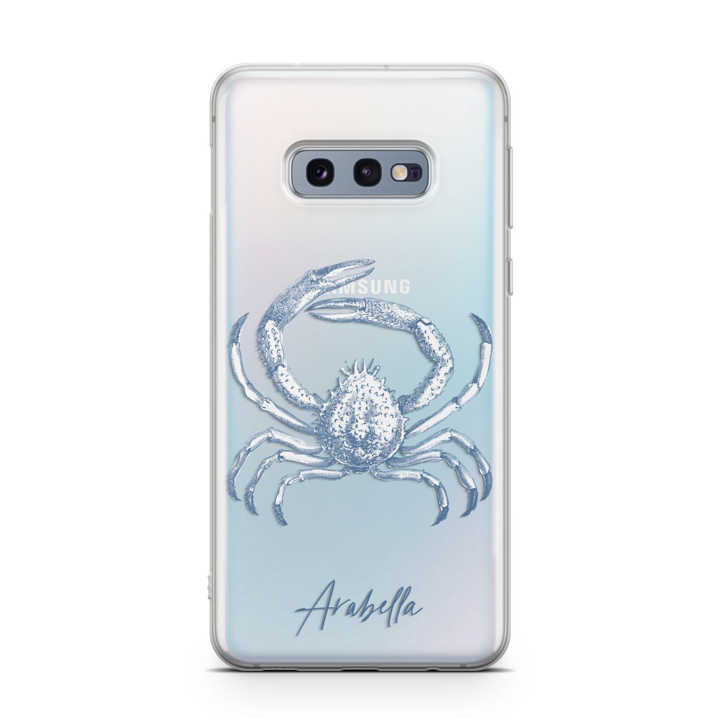 Personalised Crab Samsung Galaxy S10E Case